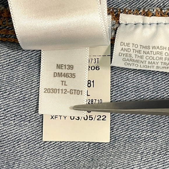 Madewell Relaxed Pull On Jeans Large Tall - Picture 12 of 13